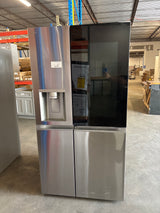 LG 27 cu.ft. Smart Side-By-Side InstaView Door-in-Door Refrigerator with Craft Ice in Stainless Steel