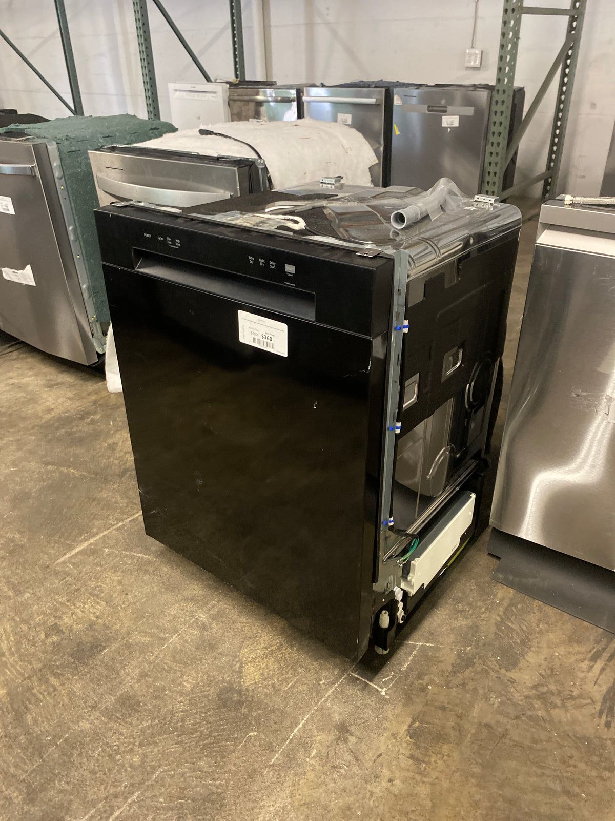 LG Front Control Dishwasher with NeveRust Stainless Steel Tub and Dynamic Dry
