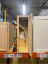 Recessed Panel 12 in. W x 12 in. D x 36 in. H Assembled Wall Cabinet in Unfinished