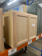 30 in. W x 12 in. D x 24 in. H Assembled Wall Bridge Kitchen Cabinet in Unfinished with Recessed Panel