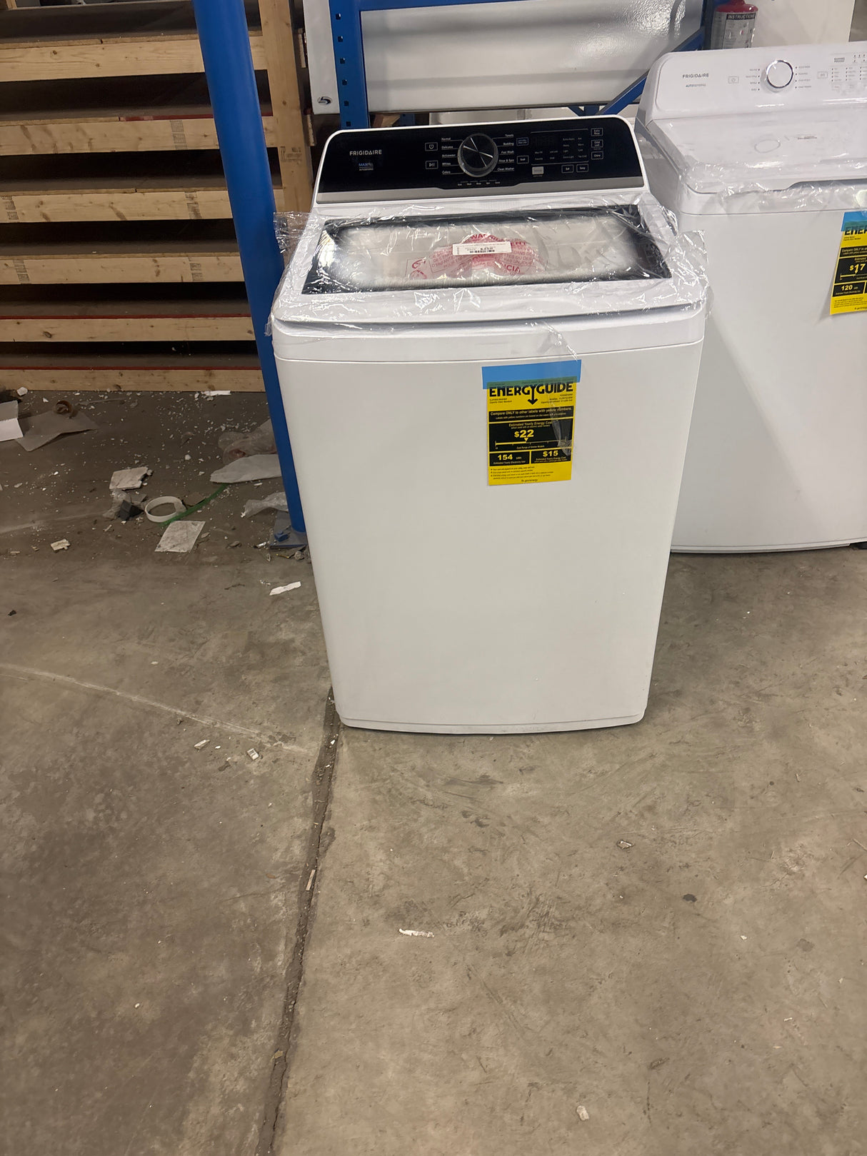 4.4 Cu. Ft. Top Load Washer in White with Max Fill Option