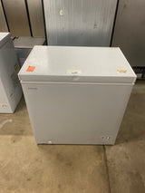 7.0 cu. ft. Manual Defrost Chest Freezer with LED Light in White Garage Ready