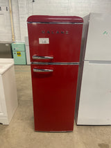 22 in. 7.6 cu. ft. Retro Top Freezer Refrigerator, Hot Rod Red, Energy Star