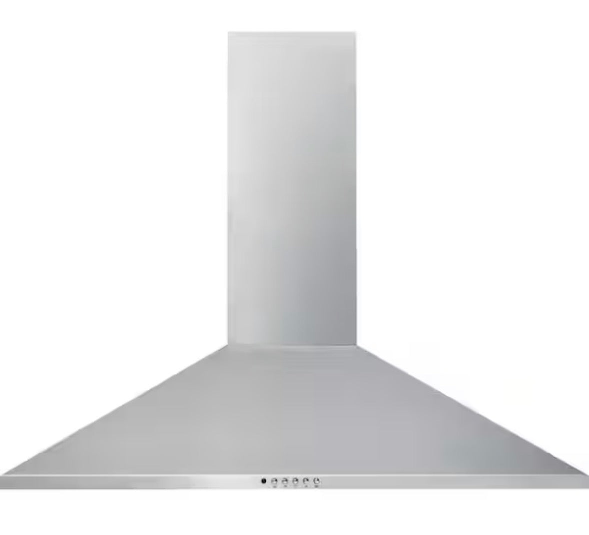 30 in. 400 CFM Convertible Wall Mount Chimney Range Hood in Stainless Steel with Aluminum Filter