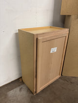 21 in. W x 12 in. D x 30 in. H Assembled Wall Kitchen Cabinet in Unfinished with Recessed Panel