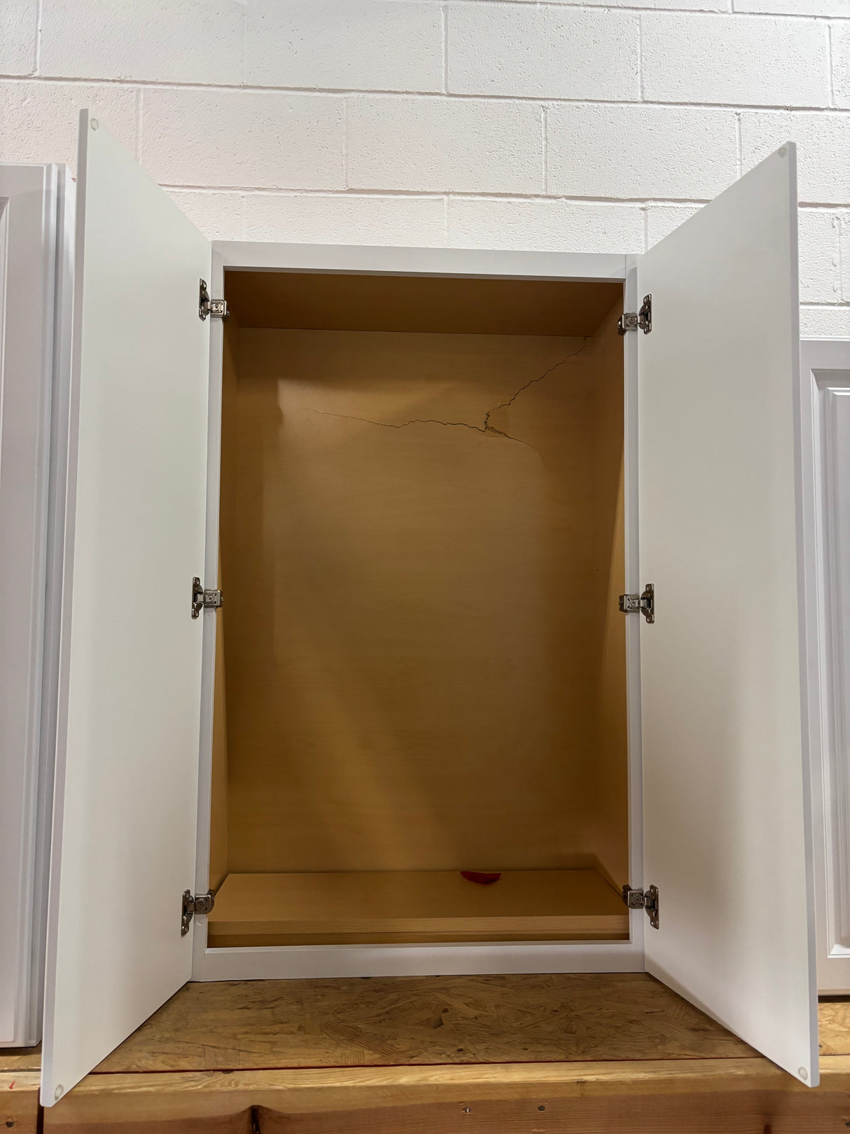 Hampton 21 in. W x 12 in. D x 42 in. H Assembled Wall Kitchen Cabinet in Satin White