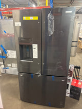 36 in. Gallery 28 cu. ft. Standard Depth French Door Refrigerator in Smudge-Proof Black Stainless Steel