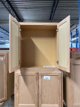 Recessed Panel 27 in. W x 12 in. D x 30 in. H Assembled Wall Cabinet in Unfinished