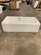 Maui 60 in. x 30 in. Soaking Bathtub with Right Drain in White