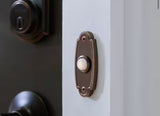 Wired LED Illuminated Doorbell Push Button, Mediterranean Bronze