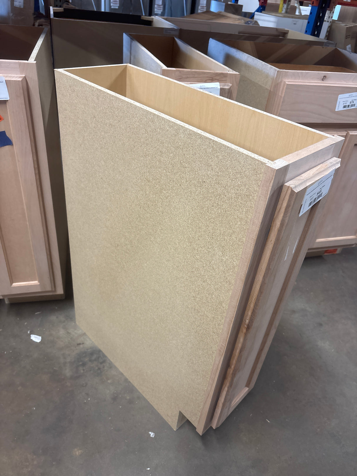 Hampton Assembled 9x34.5x24 in. Base Cabinet in Unfinished Beech