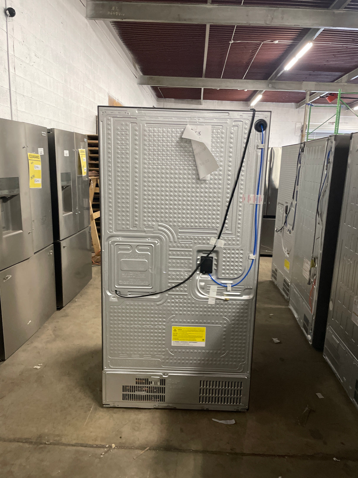 Samsung 29 cu. ft. Bespoke 4-door Flex Refrigerator with Beverage Zone and Auto Open Door