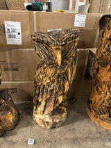 Wooden Figurine Owl