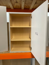 Designer Series Melvern 21 in. W x 12 in. D x 36 in. H Assembled Shaker Wall Kitchen Cabinet in Heron Gray