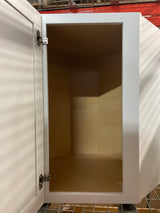 Westfield Feather White Shaker Stock Corner Wall Kitchen Cabinet (24 in. W x 12 in. D x 30 in. H)