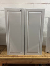 Hampton 33 in. W x 12 in. D x 42 in. H Assembled Wall Cabinet in Satin White