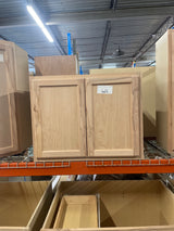 Recessed Panel 30 in. W x 12 in. D x 24 in. H Assembled Wall Bridge Cabinet in Unfinished