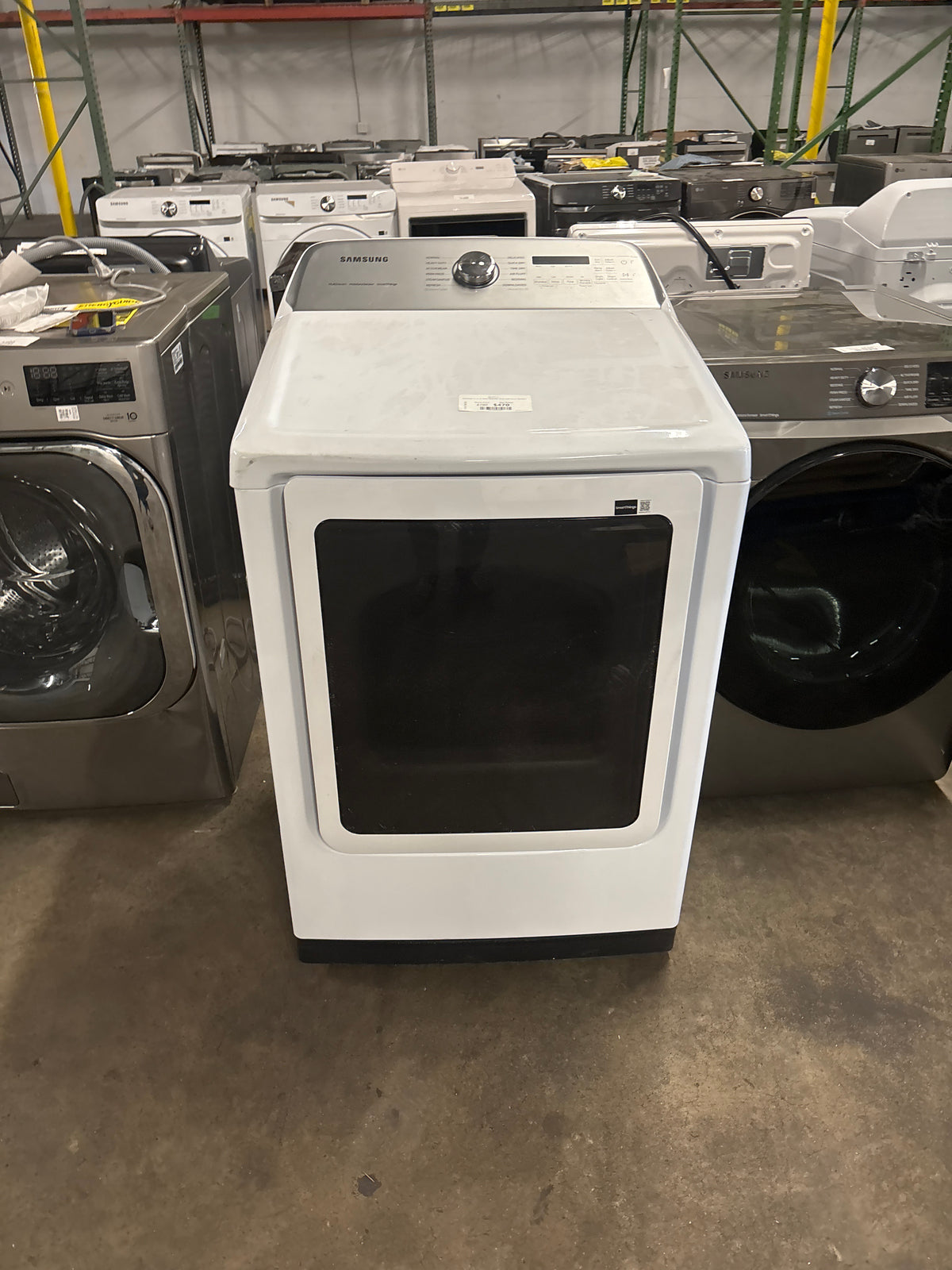 Samsung 7.4 cu. ft. Smart ELECTRIC Dryer with Steam Sanitize+