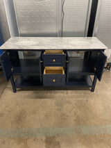 Sterling Vanity 1dw 60x22x34 in Blue