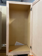Recessed Panel 18 in. W x 12 in. D x 36 in. H Assembled Wall Cabinet in Unfinished