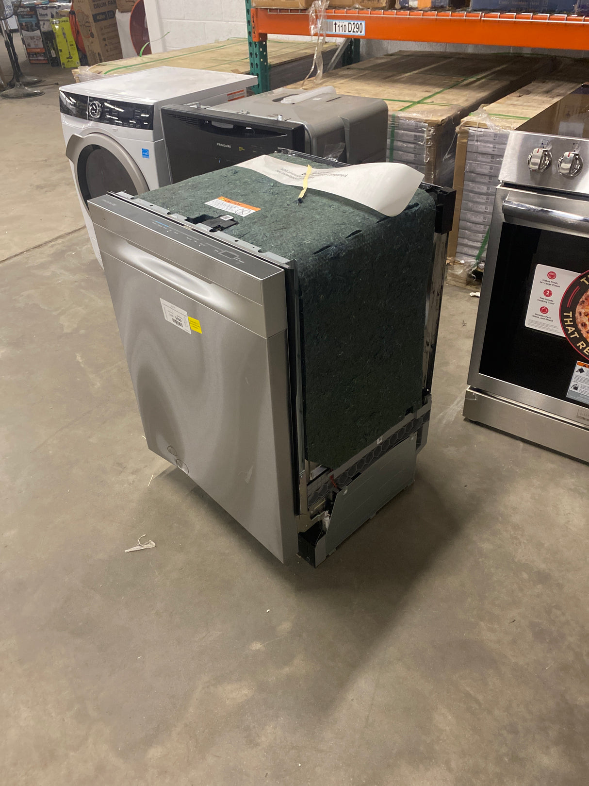 24 in. Top Control Built-In Tall Tub Dishwasher in Stainless Steel with 5-Cycles 49dBA and Hybrid Tub