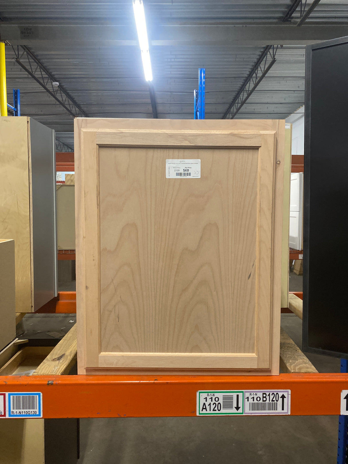 Hampton 24 in. W x 12 in. D x 30 in. H Assembled Wall Kitchen Cabinet in Unfinished