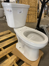 Viper Two-Piece 1.28 GPF Gravity Fed Round Front Toilet in White with Slow Close Seat