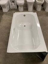 Maui 60 in. x 30 in. Soaking Bathtub with Right Drain in White