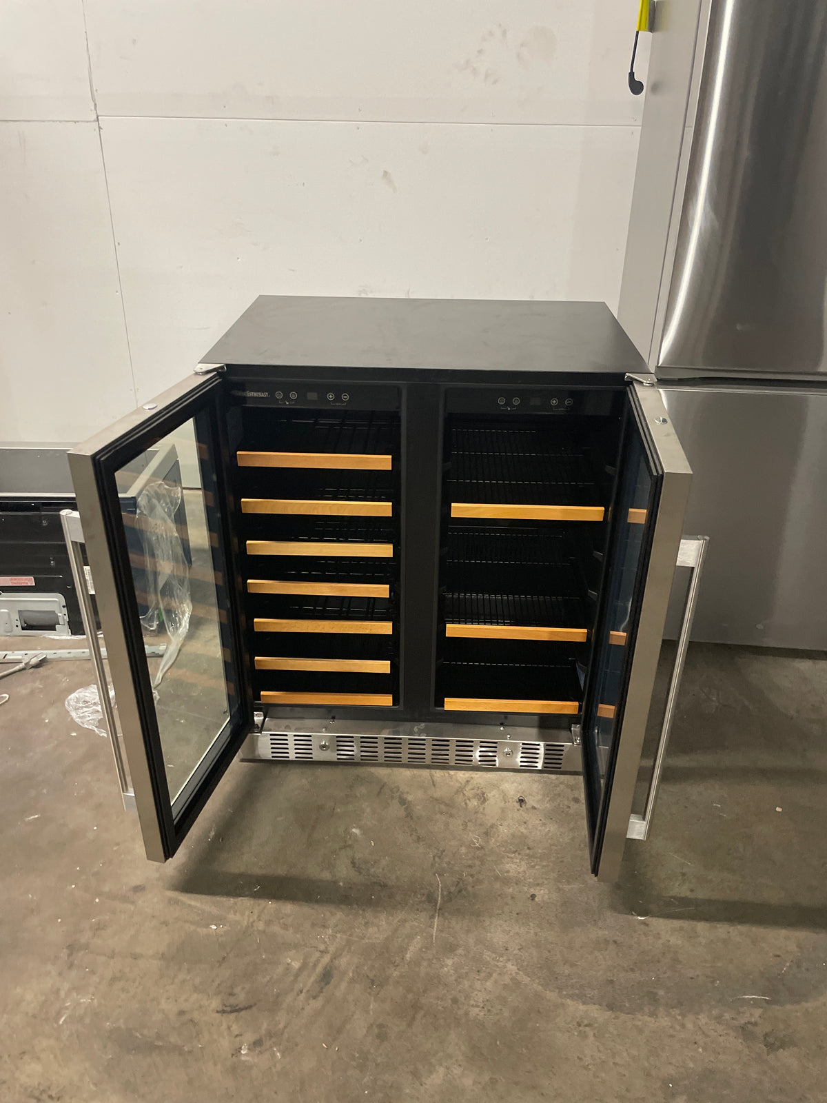 Wine Enthusiast SommSeries 2 Door Dual Zone Wine and Beverage Center