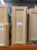 Hampton 12 in. W x 12 in. D x 30 in. H Assembled Wall Kitchen Cabinet in Unfinished