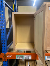 Hampton 18 in. W x 12 in. D x 30 in. H Assembled Wall Kitchen Cabinet in Unfinished