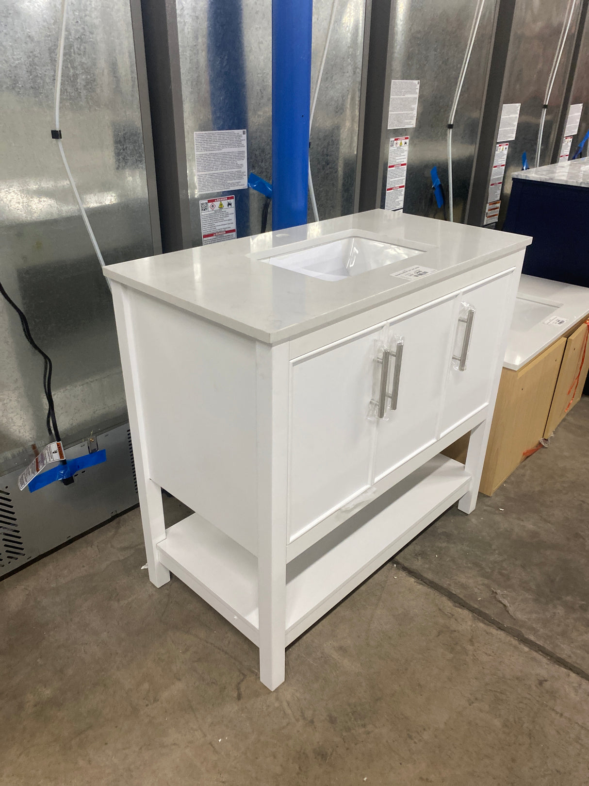 Everett Vanity 36''x19''x34" White