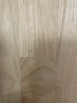 4 ft. L x 25 in. D Unfinished Hevea Solid Wood Butcher Block Countertop With Square Edge
