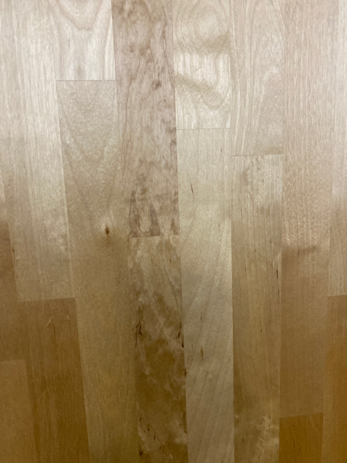 5 ft. L x 30 in. D Finished Engineered Birch Butcher Block Desktop Countertop