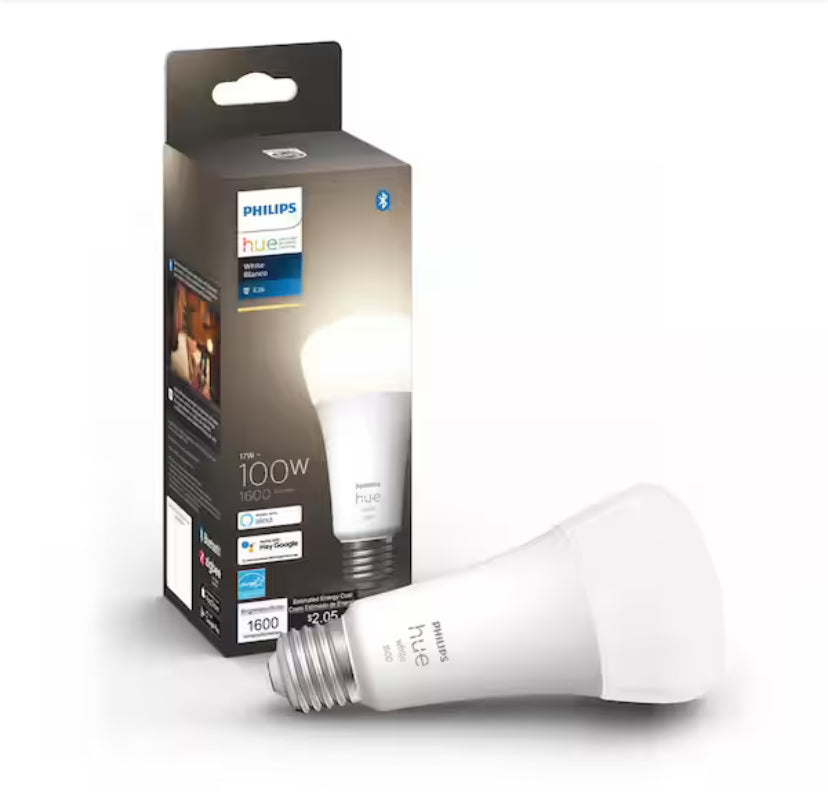 100-Watt Equivalent A21 Smart LED Soft White (2700K) Light Bulb with Bluetooth (1-Pack)