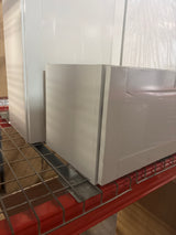 Westfield Feather White Shaker Stock Assembled Wall Kitchen Bridge Cabinet (36 in. W x 12 in. D x 12 in. H)