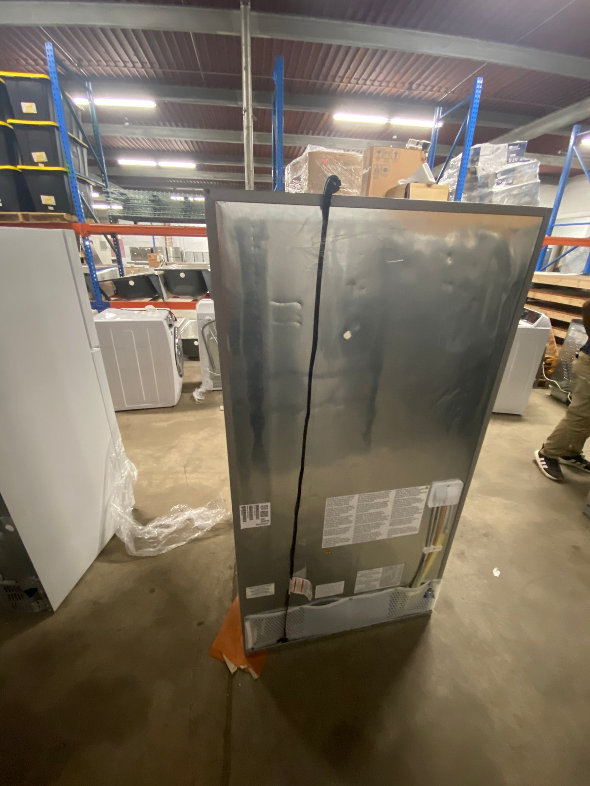 36 in. Gallery 28 cu. ft. Standard Depth French Door Refrigerator in Smudge-Proof Stainless Steel