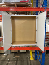 Shaker 36 in. W x 12 in. D x 42 in. H Assembled Wall Kitchen Cabinet in Satin White