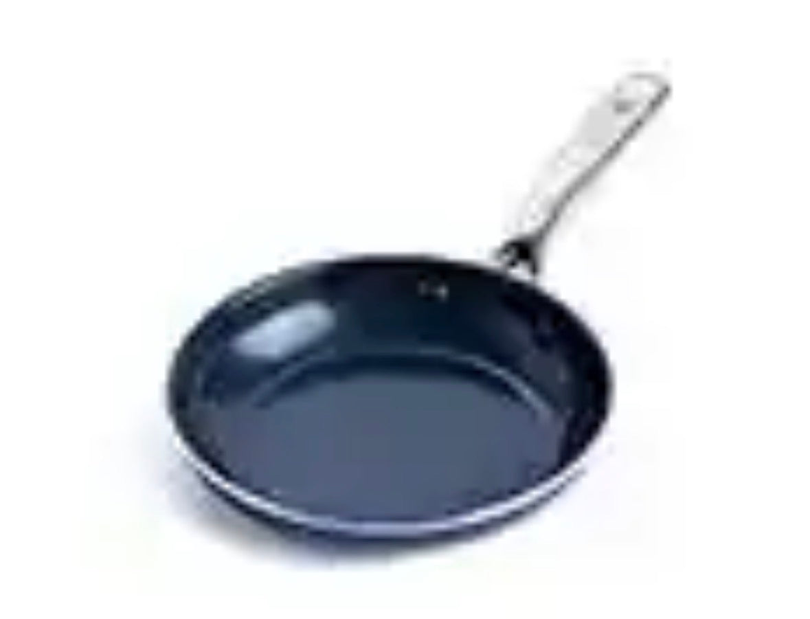 14-Piece Diamond Infused PFAS-Free Ceramic Nonstick Cookware Set in Dark Blue