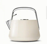 Stovetop Whistling Tea Kettle in Cream