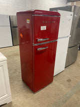 22 in. 7.6 cu. ft. Retro Top Freezer Refrigerator, Hot Rod Red, Energy Star