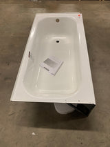 Maui 60 in. x 30 in. Soaking Bathtub with Right Drain in White