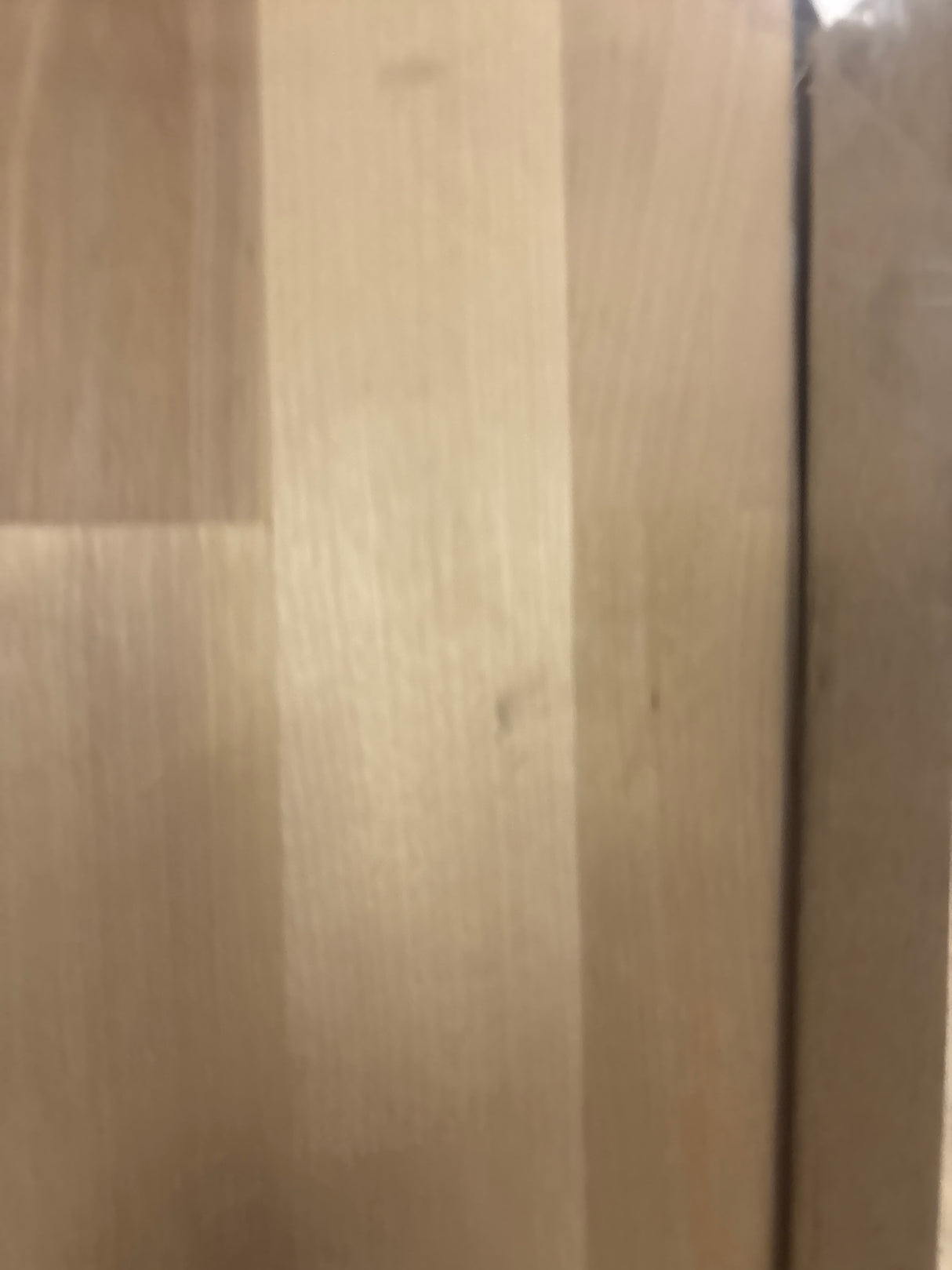 6 ft. L x 39 in. D Unfinished Birch Butcher Block Island Countertop in With Standard Edge