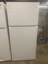 18 cu. ft. Top Freezer Refrigerator in White with ENERGY STAR Garage Ready