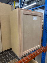 24 in. W x 12 in. D x 30 in. H Assembled Wall Kitchen Cabinet in Unfinished with Recessed Panel