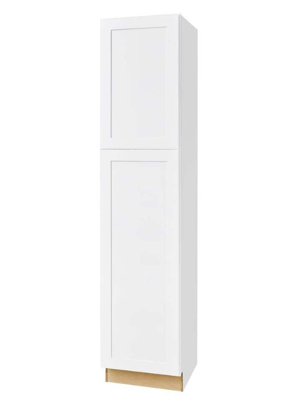 Avondale Shaker Alpine White Quick Assemble Plywood 24 in Base Kitchen Cabinet (24 in W x 24 in D x 34.5 in H)