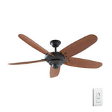 Altura 60 in. Indoor/Outdoor Oil-Rubbed Bronze Ceiling Fan with Downrod and Reversible Motor; Light Kit Adaptable