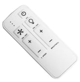 White Universal 3-speed Damp Rated Ceiling Fan Remote Control with Dimmer