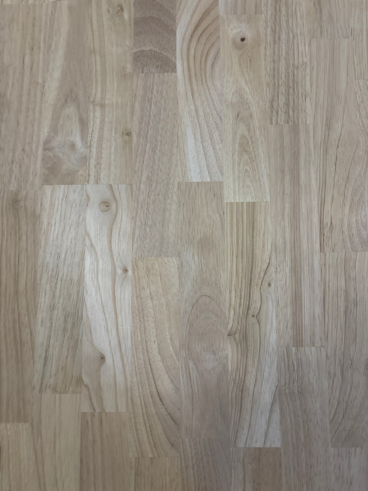 6 ft. L x 25 in. D Unfinished Hevea Solid Wood Butcher Block Countertop With Square Edge