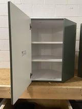 Designer Series Melvern 24 in. W x 12 in. D x 30 in. H Assembled Shaker Wall Diagonal Corner Cabinet in Forest